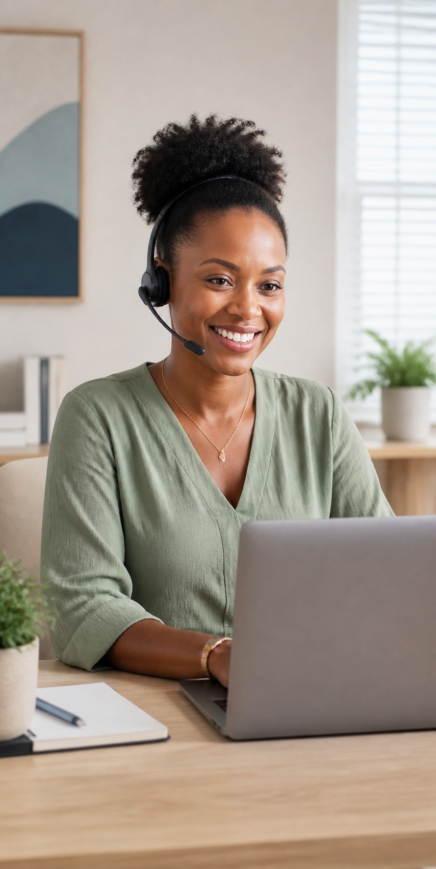 A friendly Cart Vanta customer-care professional ready to help
